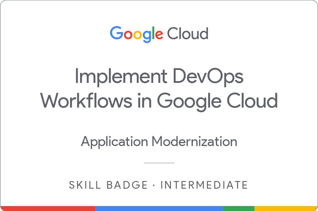 Badge of Implement Devops