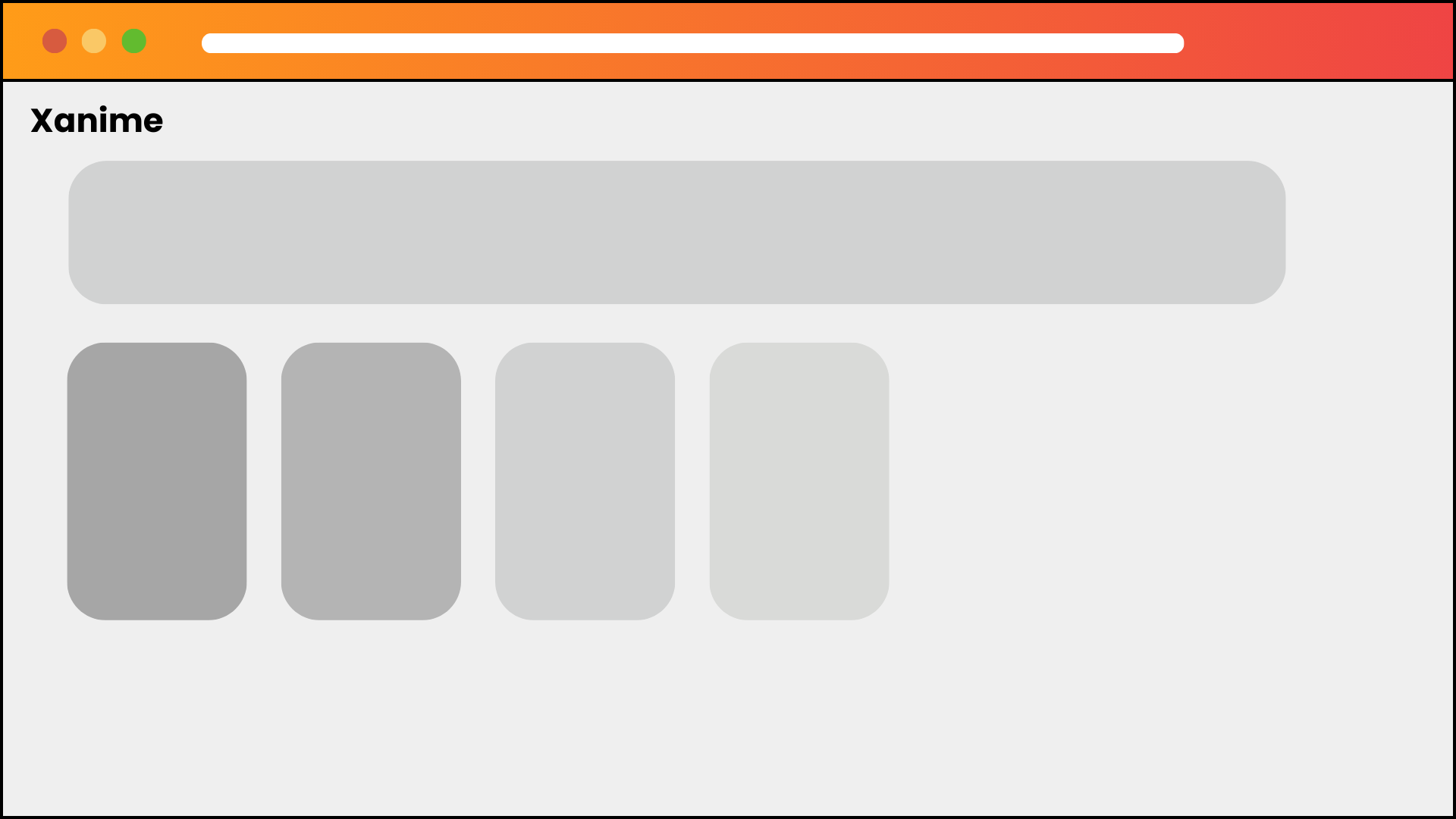 Sketch of Xanime web